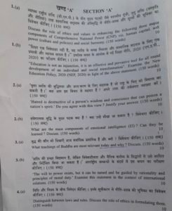 GENERAL STUDIES PAPER 4 
