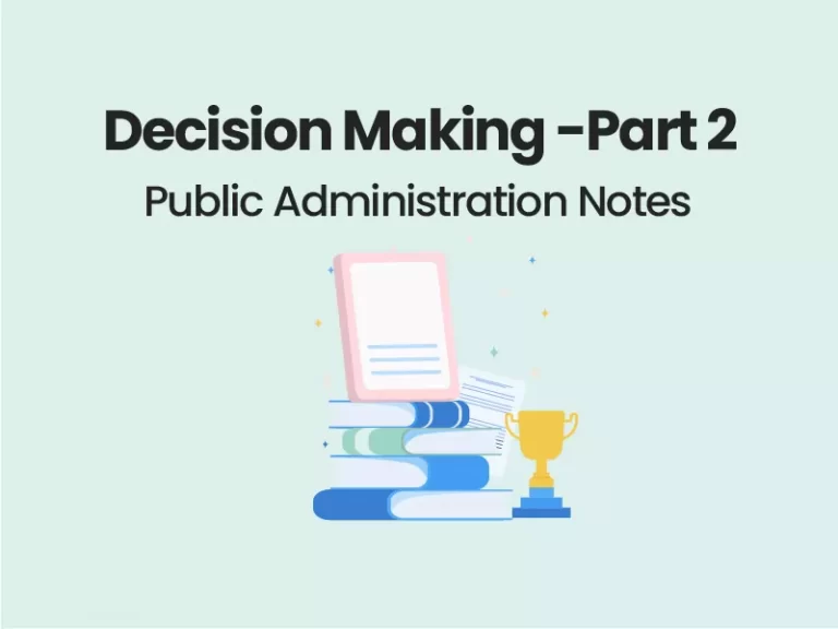 Decision Making - Administrative Problems part 2