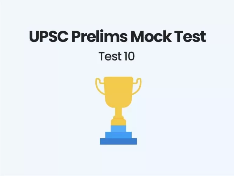 UPSC Prelims Mock Test
